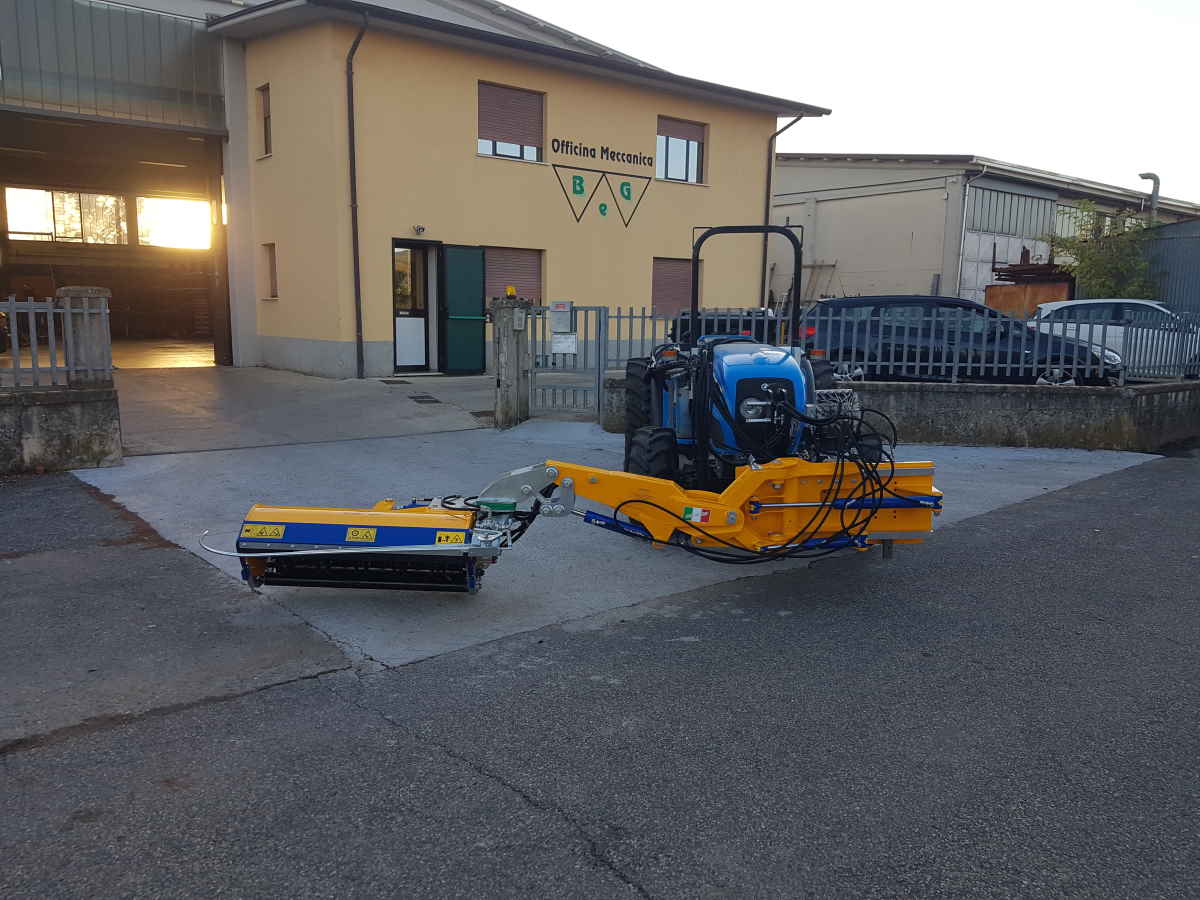 BGP GREEN P BACK SHREDDER FOR INTER ROWS - OFFICINA MECCANICA B E G SRL -  PDF Catalogs, Technical Documentation